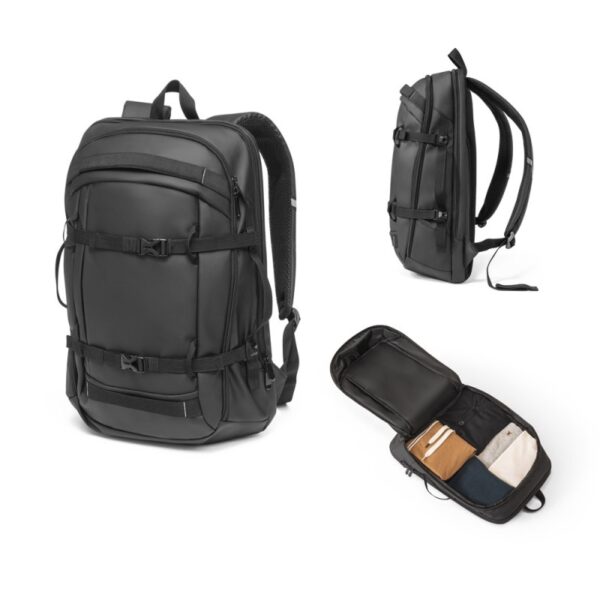 Mochila para Notebook 17.3" em Poliéster Personalizada Frete Grátis - Mínimo 5 - Image 8