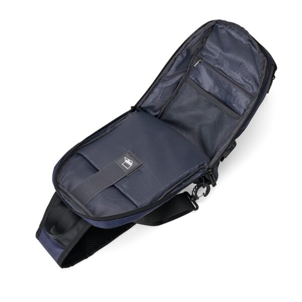 Mochila de Ombro USB Personalizada Frete Grátis - Mínimo 5 - Image 5