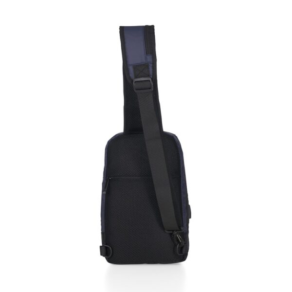 Mochila de Ombro USB Personalizada Frete Grátis - Mínimo 5 - Image 2