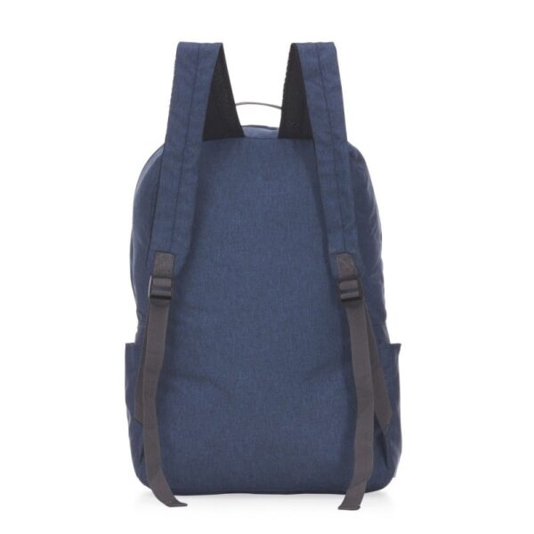 Mochila Dobrável de Poliéster Personalizada Frete Grátis - Mínimo 15 - Image 4