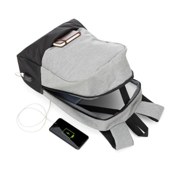 Mochila Poliéster 22 Litros Notebook 17" Personalizada Frete Grátis - Mínimo 5 - Image 5
