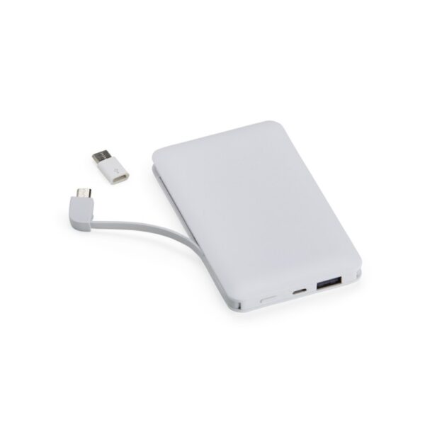 Power Bank 5.000 mAh com Indicador LED Personalizado Frete Grátis - Mínimo