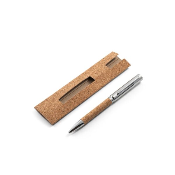 Caneta em Cortiça e Metal Personalizada Frete Grátis - Mínimo 15 - Image 5