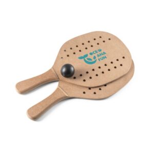 Raquetes MDF com Bola Personalizada Frete Grátis - Mínimo 15