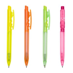 Caneta Plástica Personalizada Frete Grátis - Mínimo 500