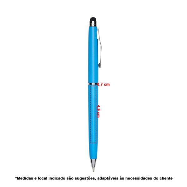 Caneta Plástica Touch Personalizada Frete Grátis - Mínimo 300 - Image 11