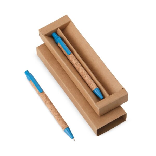 Kit Ecológico Caneta e Lapiseira Cortiça Personalizado Frete Grátis - Mínimo 150 - Image 9